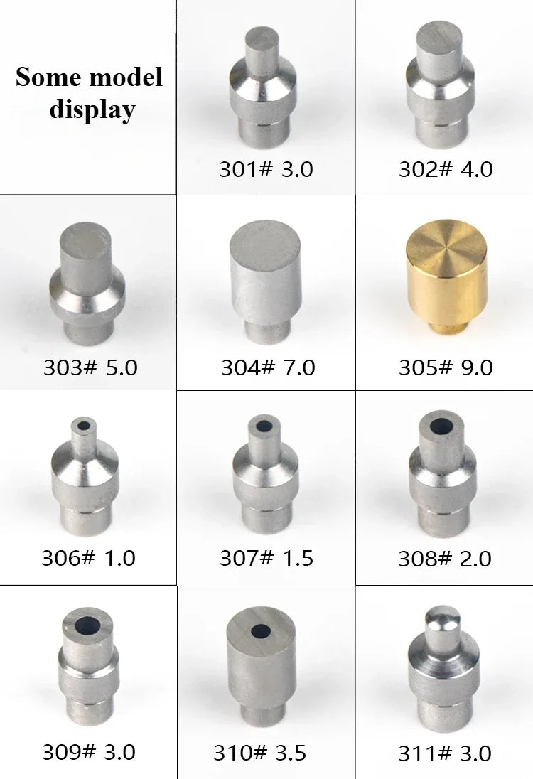 Watch repair tools 130 precision punch table set, punch machine balance wheel pendulum shaft disassembly tool