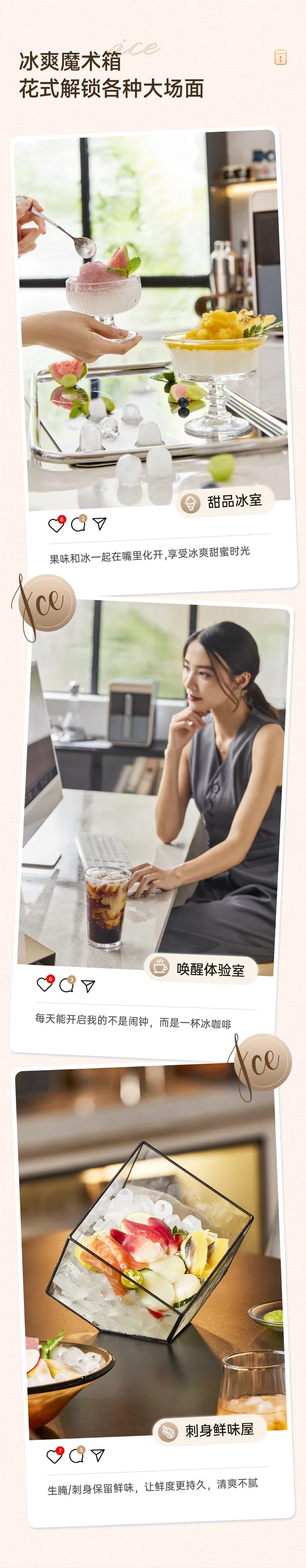 Ice Cube Machine Small Office Fully Automatic Ice Machine Home Portable 15KG Dormitory Mini 220V Maquina Para Hacer Hielo