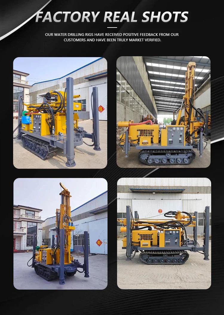 YG 200m Deep Hydraulic Good Quality Water Well Drilling Rigs Pneumatic Drill Machine for Sale