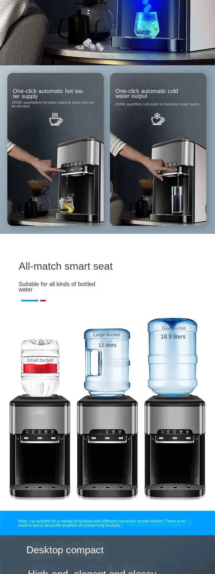Drinking Water Ice Maker 48lbs Daily Ice Cube Makers Stainless Steel Ice Makers Countertop Tabletop Ice Maker Machine