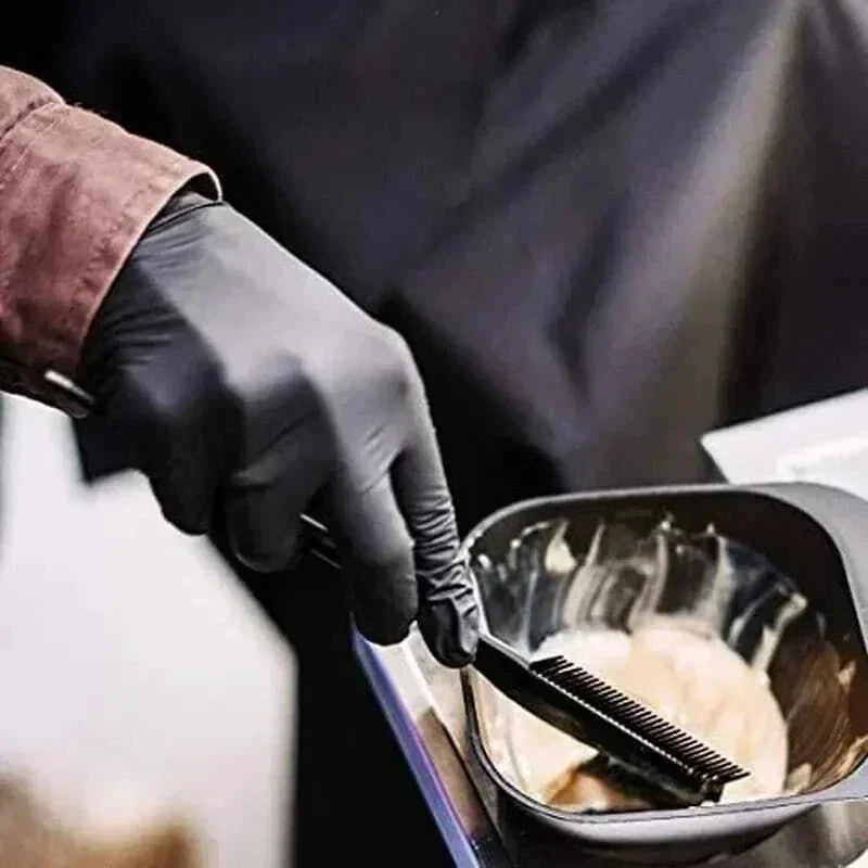 Disposable Gloves Nitrile Gloves Kitchen Black Home Cooking knit reel Tools Tattoo Washing Car Household Cleaning Work Gloves
