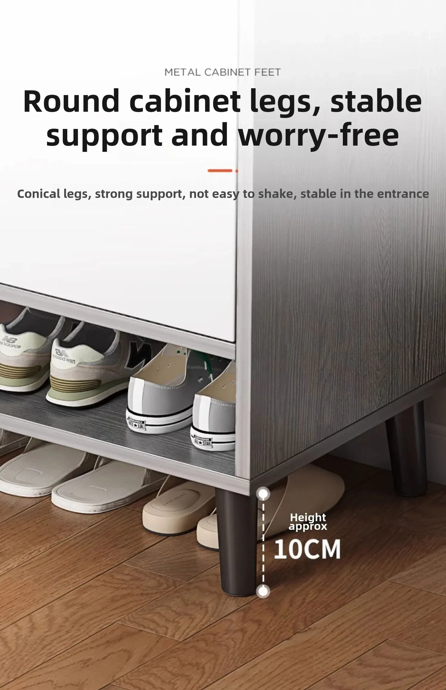 Corridor Shoe Cabinet At The Entrance of The Home Corridor Indoor Entrance Door Entrance Cabinet New Solid Wood Rack Shoe Shelf