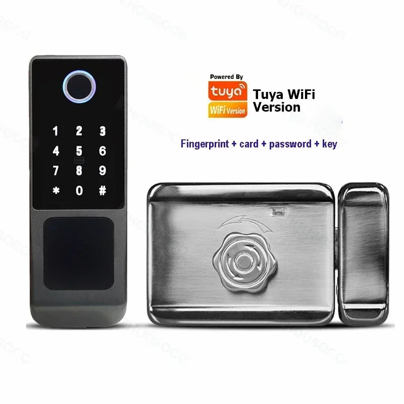 Wifi Fingerprint Smart Door Lock Outdoor