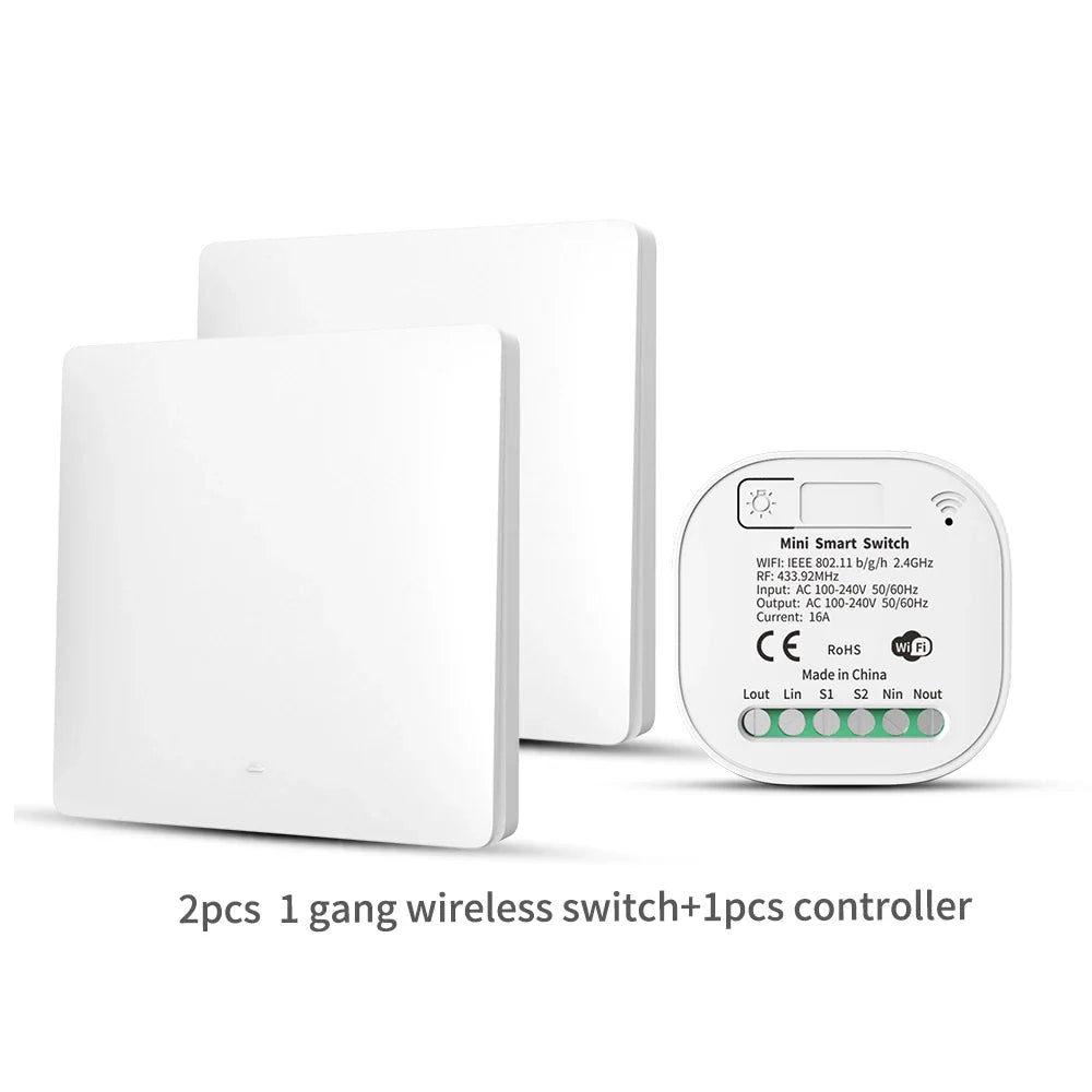 Smart Home Wireless 433mhz Light Switch