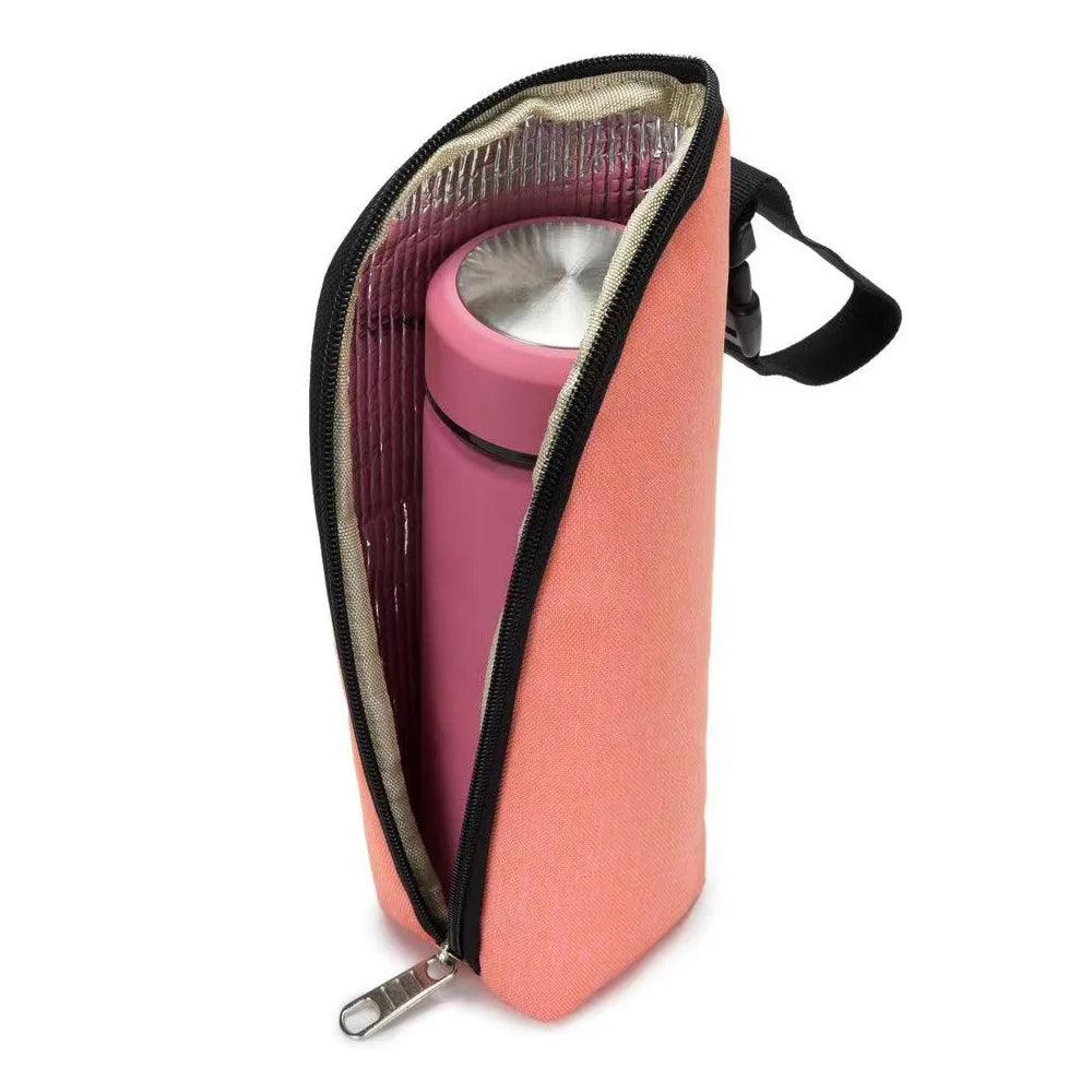Youngister Baby Bottle Insulation Bag – Minimalist Solid Color Milk Warmer