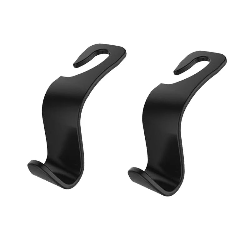 4Pcs Carbon Fibre Hook Car Seat