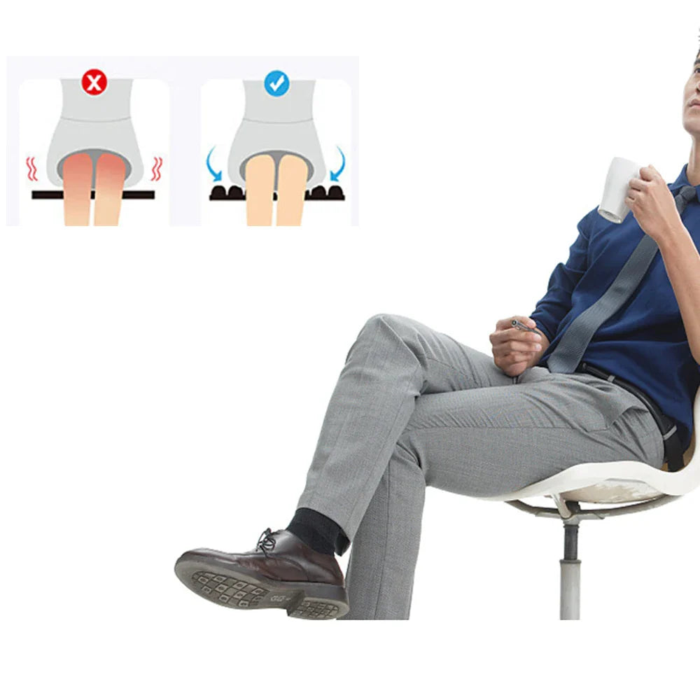 Air Cushion Portable Car Seat Office Chair Wheelchair Pad Anti Bedsore Orthopedics Pain Pressure Relief Cushion Camping Seat Mat