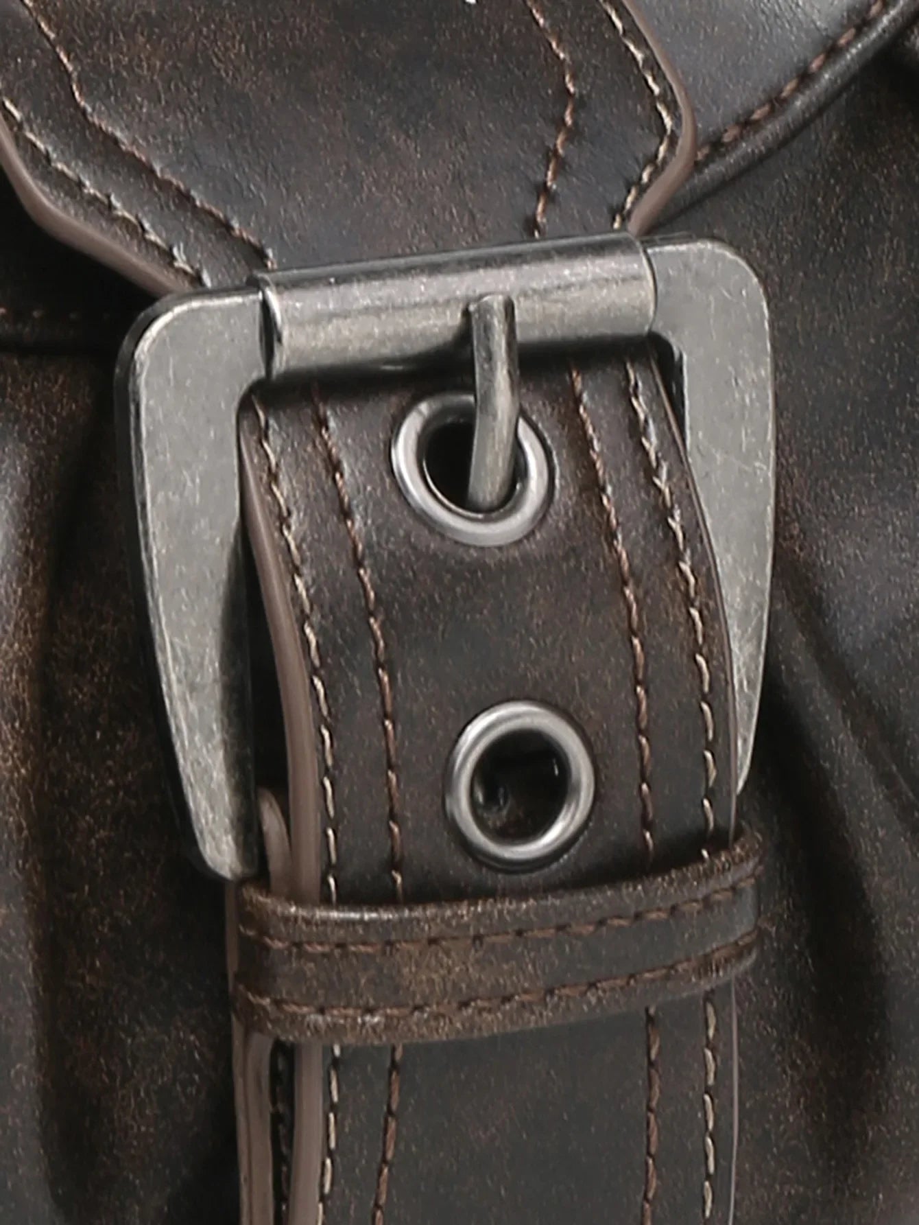 Hot Selling Maillard-Style Retro Small Bag Spicy Girl Y2K Wasteland-style Vintage Leather Shoulder Armpit Bag 2025
