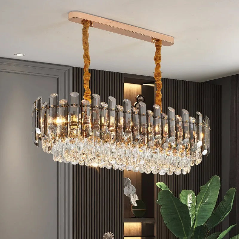 Modern Luxury Crystal Led Pendant Lights