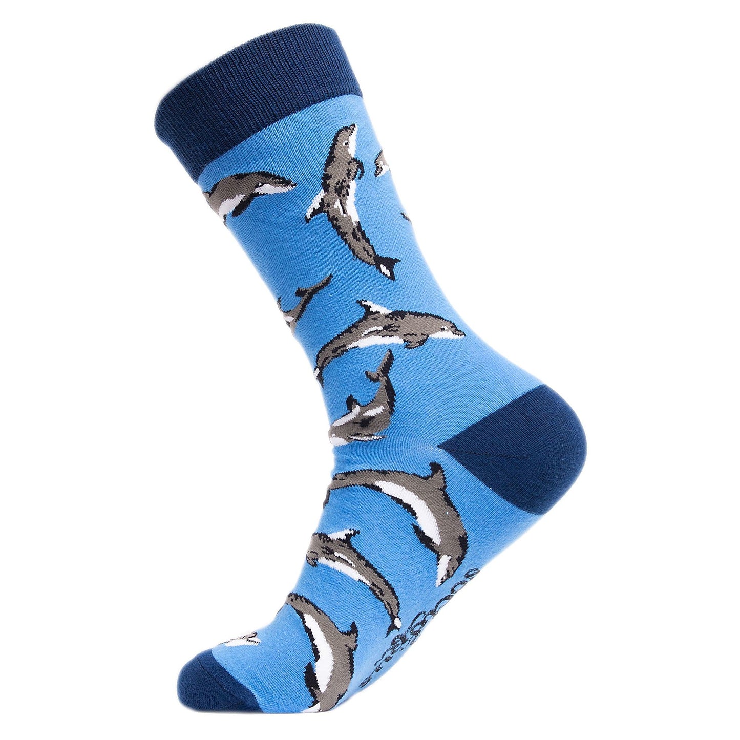 1 Pack Mens & Ladies Sea Creature Crew Cotton Socks