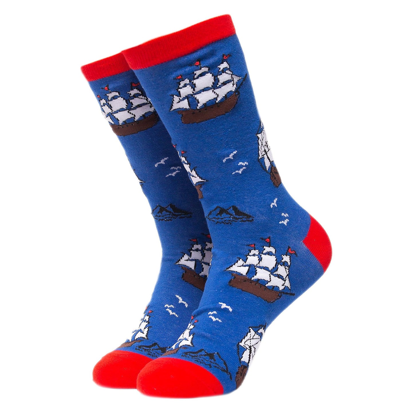 1 Pack Mens & Ladies Sea Creature Crew Cotton Socks