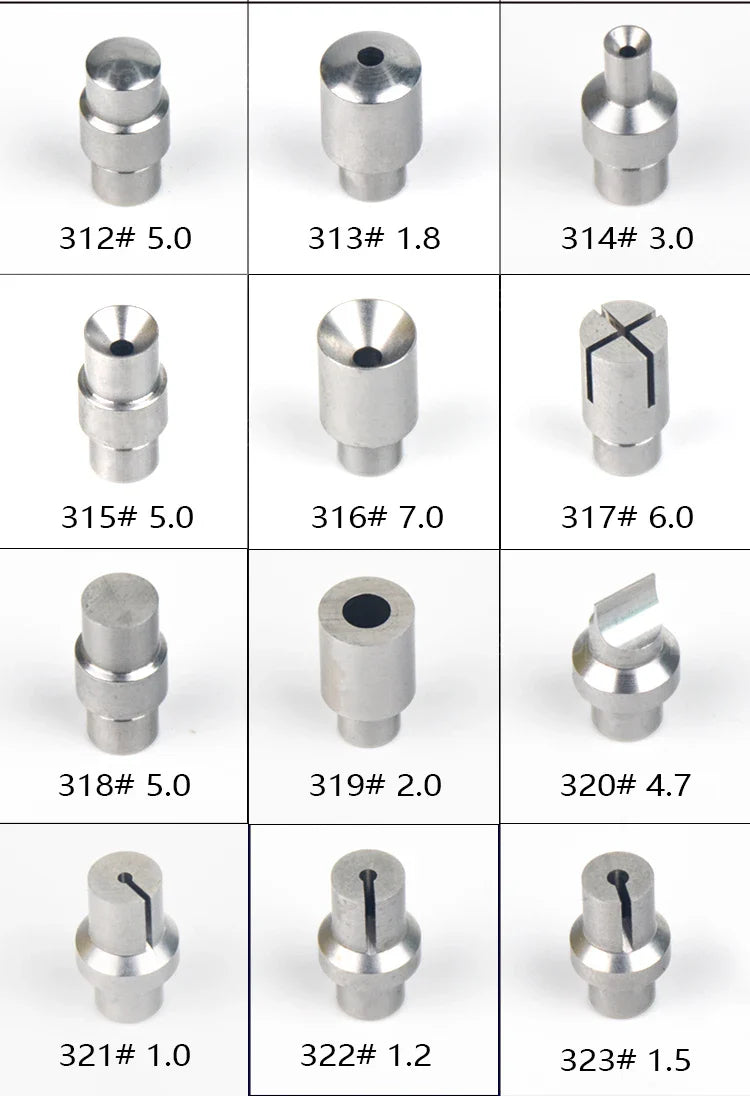 Watch repair tools 130 precision punch table set, punch machine balance wheel pendulum shaft disassembly tool