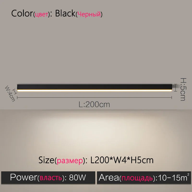 modern led ceiling lamp