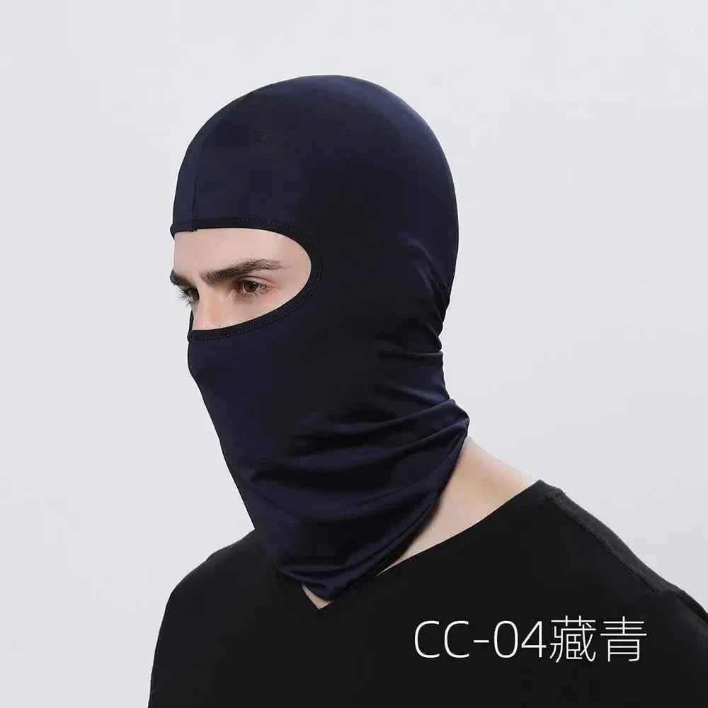 Balaclava Motorcycle Face Mask Moto Helmet Bandana Hood Ski Neck Full Face Mask Windproof Dustproof Face Shield Men's Biker Mask