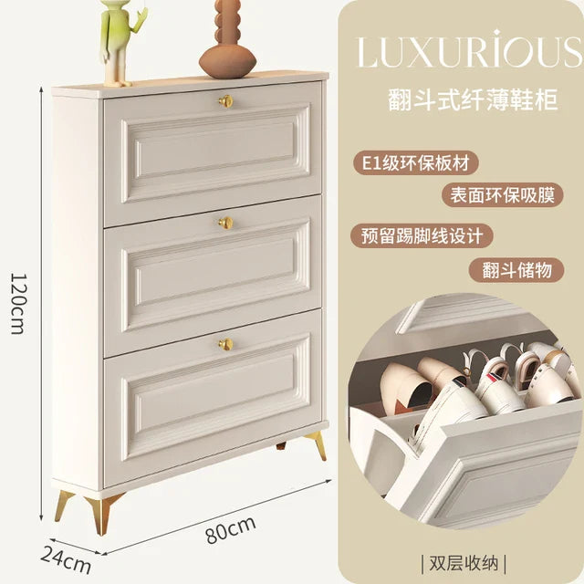 Entryway Vertical Shoe Rack Nordic Multilayer Design Ultra Thin Balcony Shoe Rack Shelf Narrow Meuble A Chaussure Hall Furniture