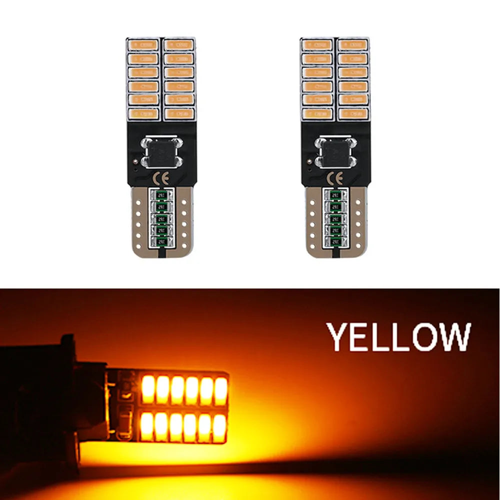2pcs high power 4014 26SMD car LED
