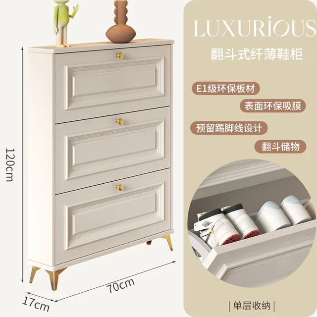 Entryway Vertical Shoe Rack Nordic Multilayer Design Ultra Thin Balcony Shoe Rack Shelf Narrow Meuble A Chaussure Hall Furniture