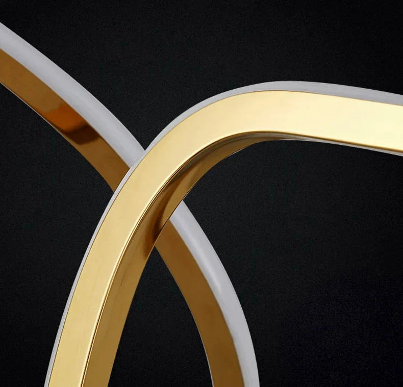 Modern Simplicity Circle LED Pendant Lights for Dining Living Home Decor Hanging Ring Chandelier Lamp Fixture