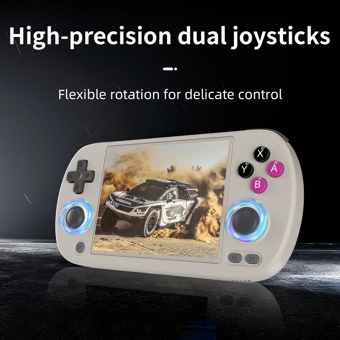ANBERNIC RG40XX H Handheld Game Console 4.0-in 640*480 IPS Screen 3200mAh 64 Bit System With RGB Light Built in 5K+Games RG40XXH