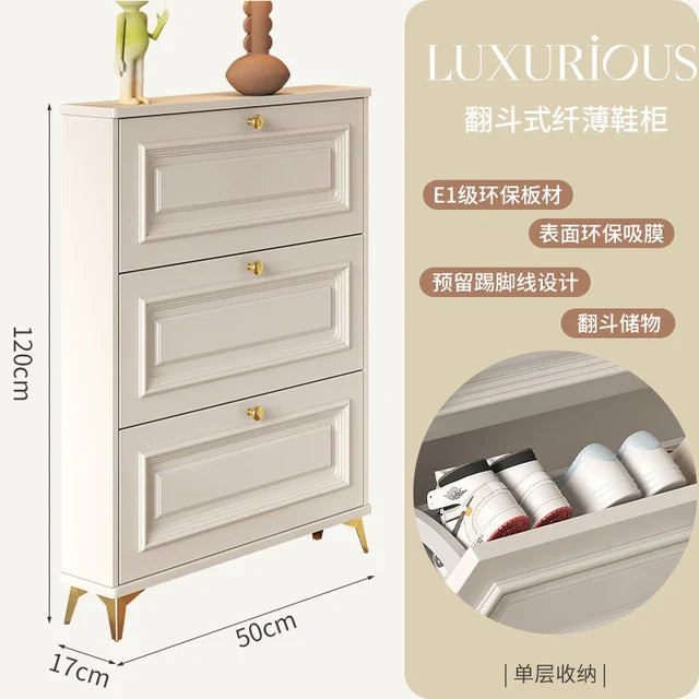 Entryway Vertical Shoe Rack Nordic Multilayer Design Ultra Thin Balcony Shoe Rack Shelf Narrow Meuble A Chaussure Hall Furniture