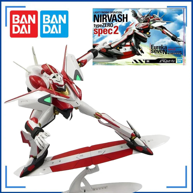 Bandai Psalms of Planets Eureka SeveN NIRVASH spec2 Action Figure Assembly Model Kit Toys Gift Collectible Ornaments