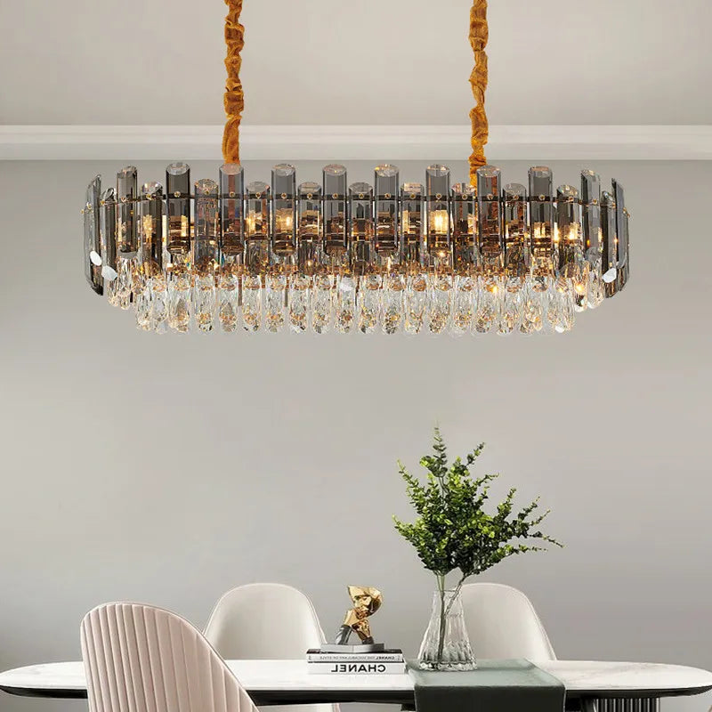 Modern Luxury Crystal Led Pendant Lights