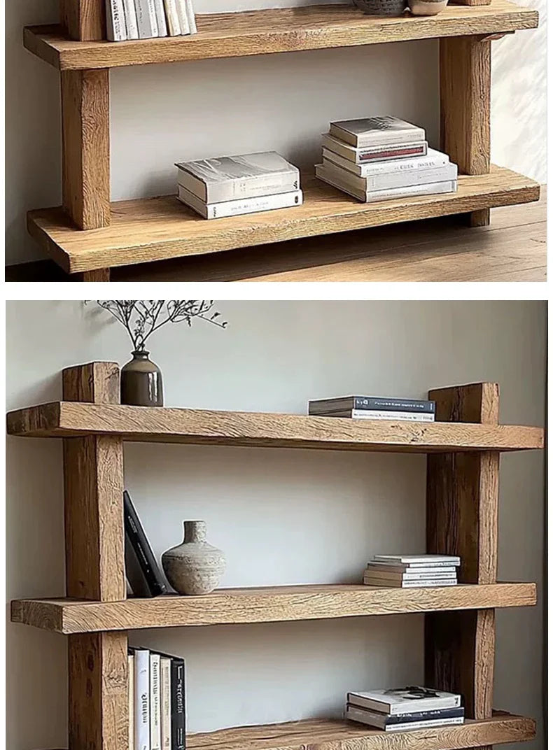 Solid Wood Multi-layer Storage Rack