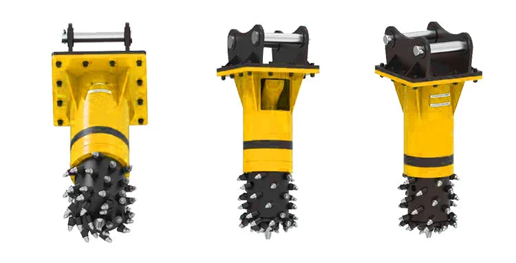 Hydraulic Drum Cutters Milling Machine Rock Grinder Superior Performance in Cutting Rock and Concrete