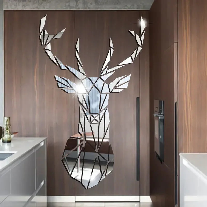 3D Mirror Wall Stickers Nordic Style