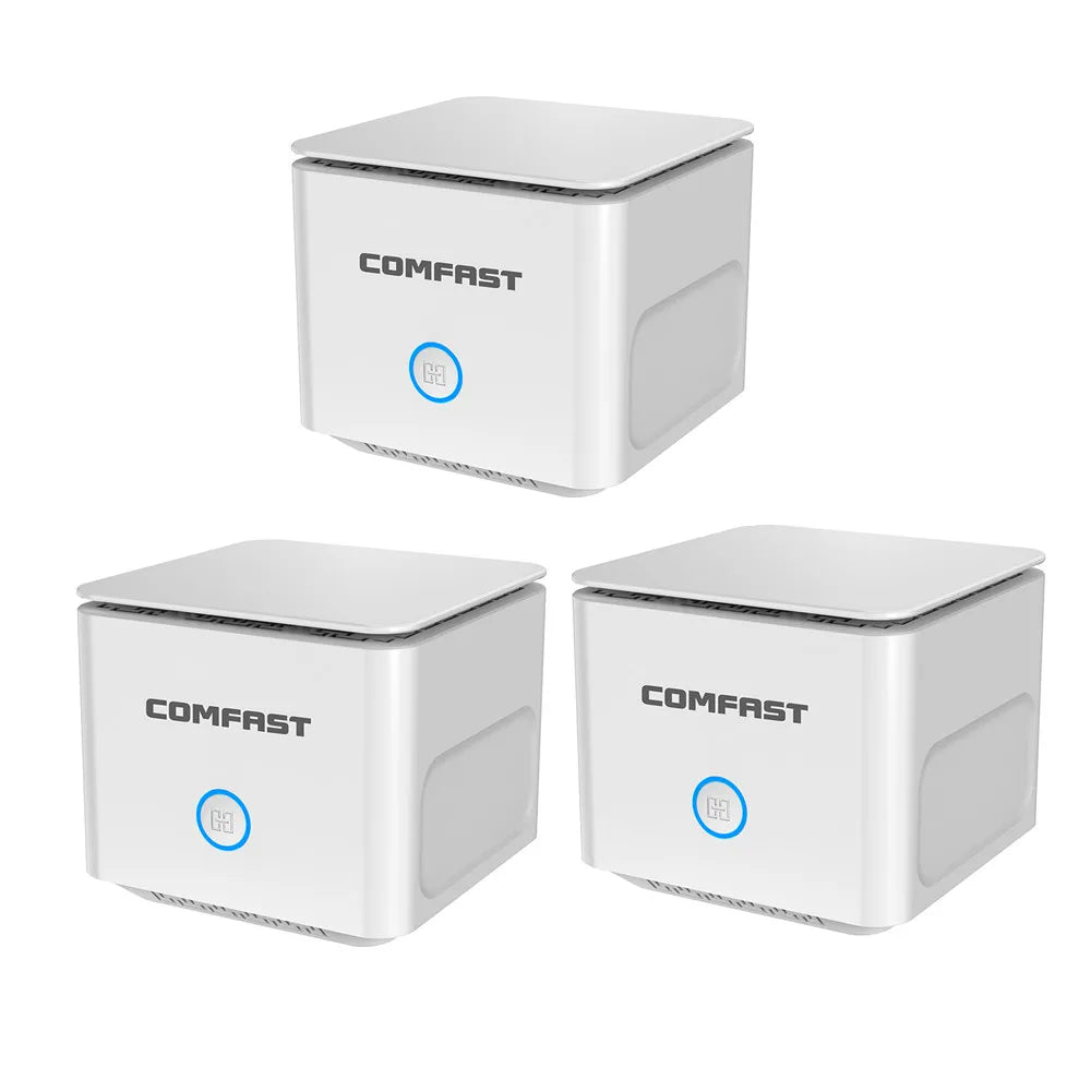 AC1200 Mesh Router up to 2000 sq.ft cover 2.4&5Ghz Gigabit WIFI Router with 4*5dBi Antennas Wifi range extender WIFI Mesh router