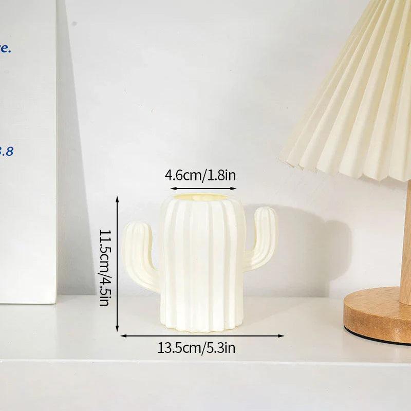 1PC Plastic Spiral White Vase Hydroponic Pot