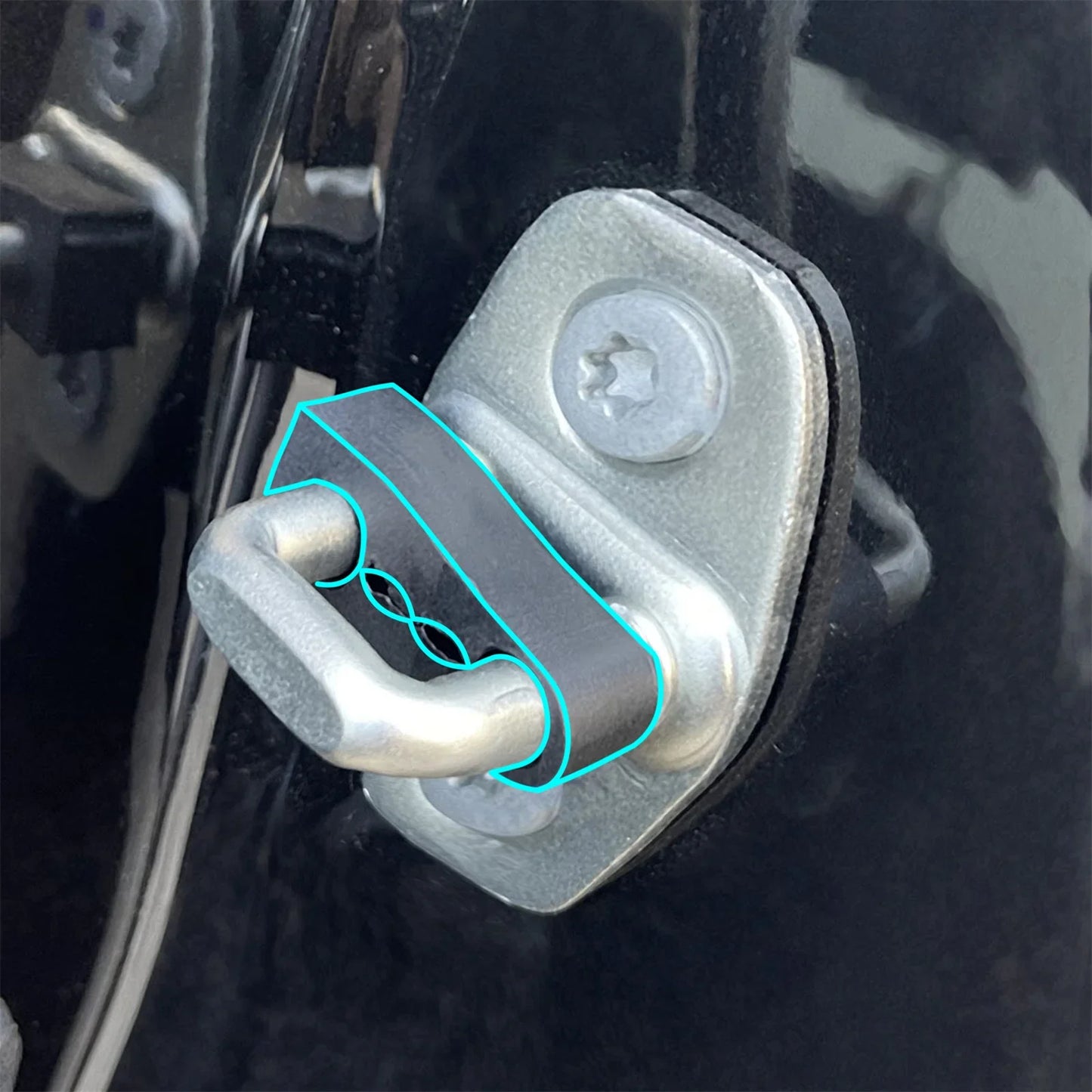 Car Door Lock Sound Deadener Damper Buffer For Citroen C3 C4 C5 DS3 DS4 DS5 Picasso Rattling Screaks Quiet Noise Deaf  Seal