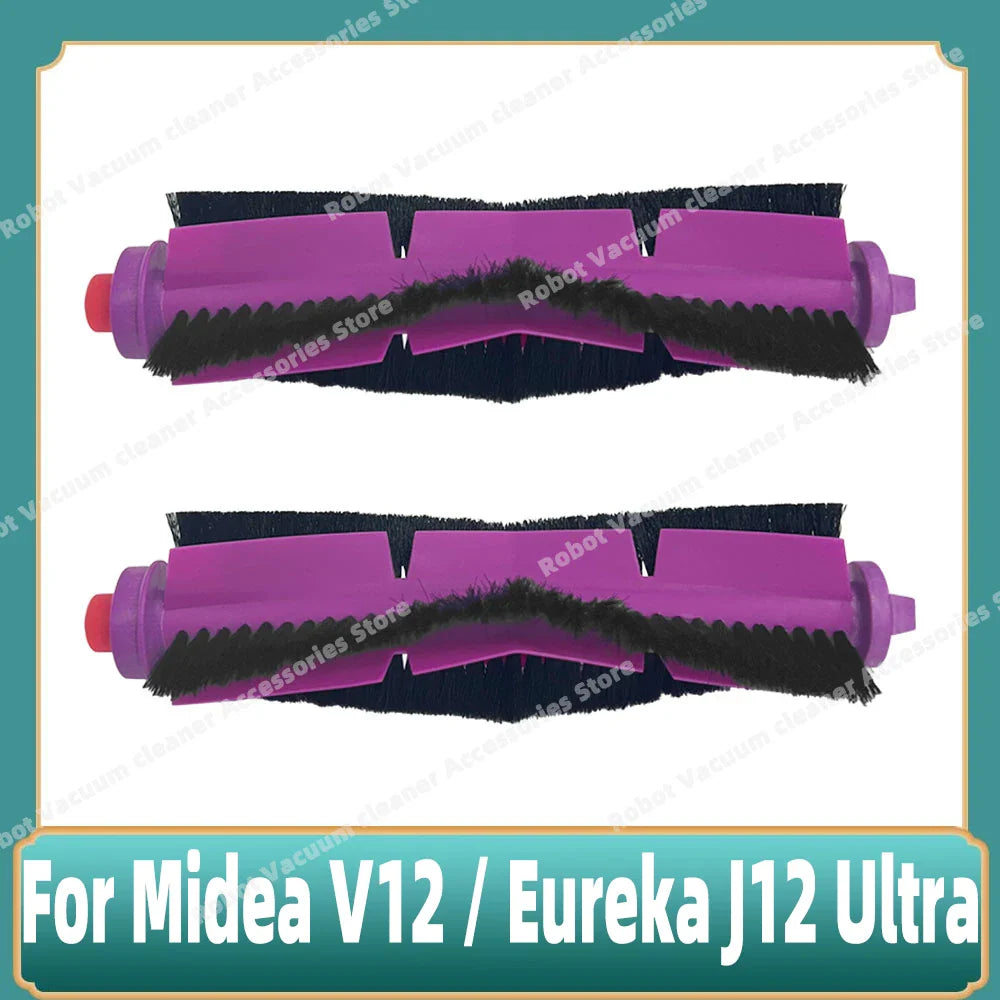Compatible For 미디어 Midea V12 / Eureka J12 Ultra Main Side Brush Mop Cloth Filter Dust Bag Accessories Spare Replacement Parts