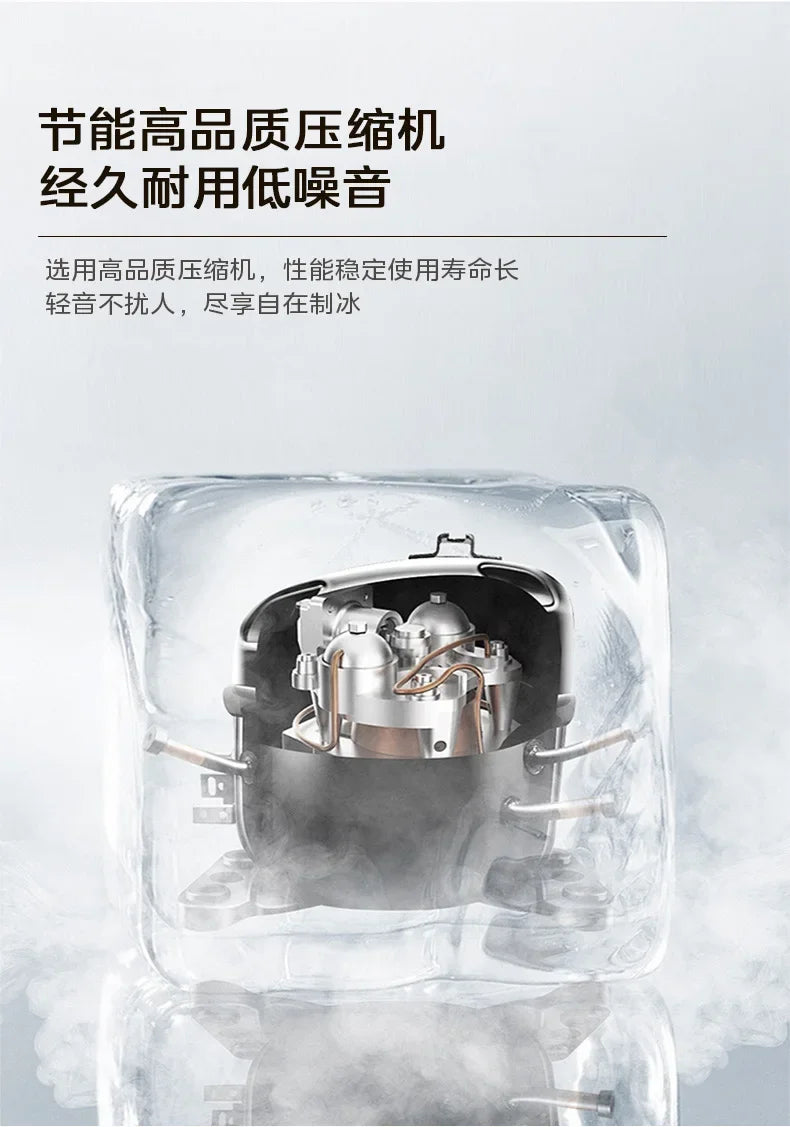 new dormitory Household small ice maker outdoor  student ice maker mini fully automatic ice cube machine