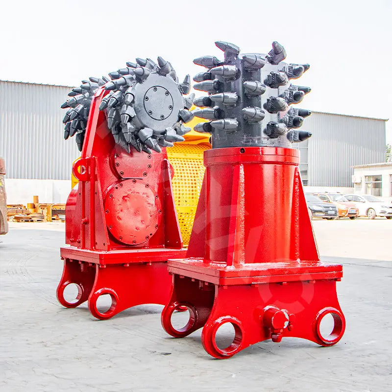 Hydraulic Drum Cutters Milling Machine Rock Grinder Superior Performance in Cutting Rock and Concrete