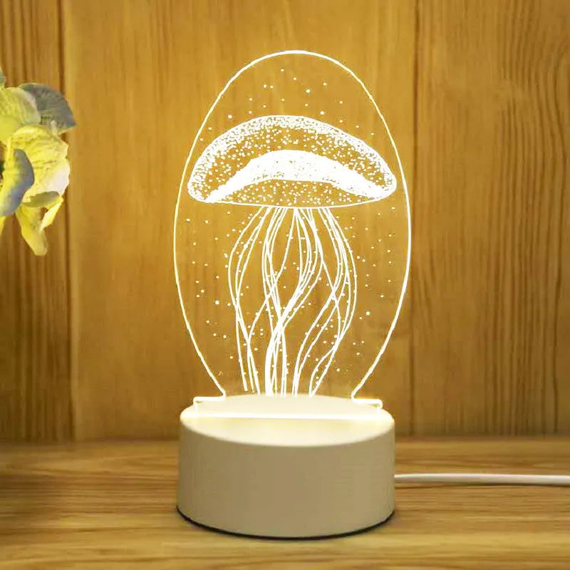 3D Acrylic Led Lamp