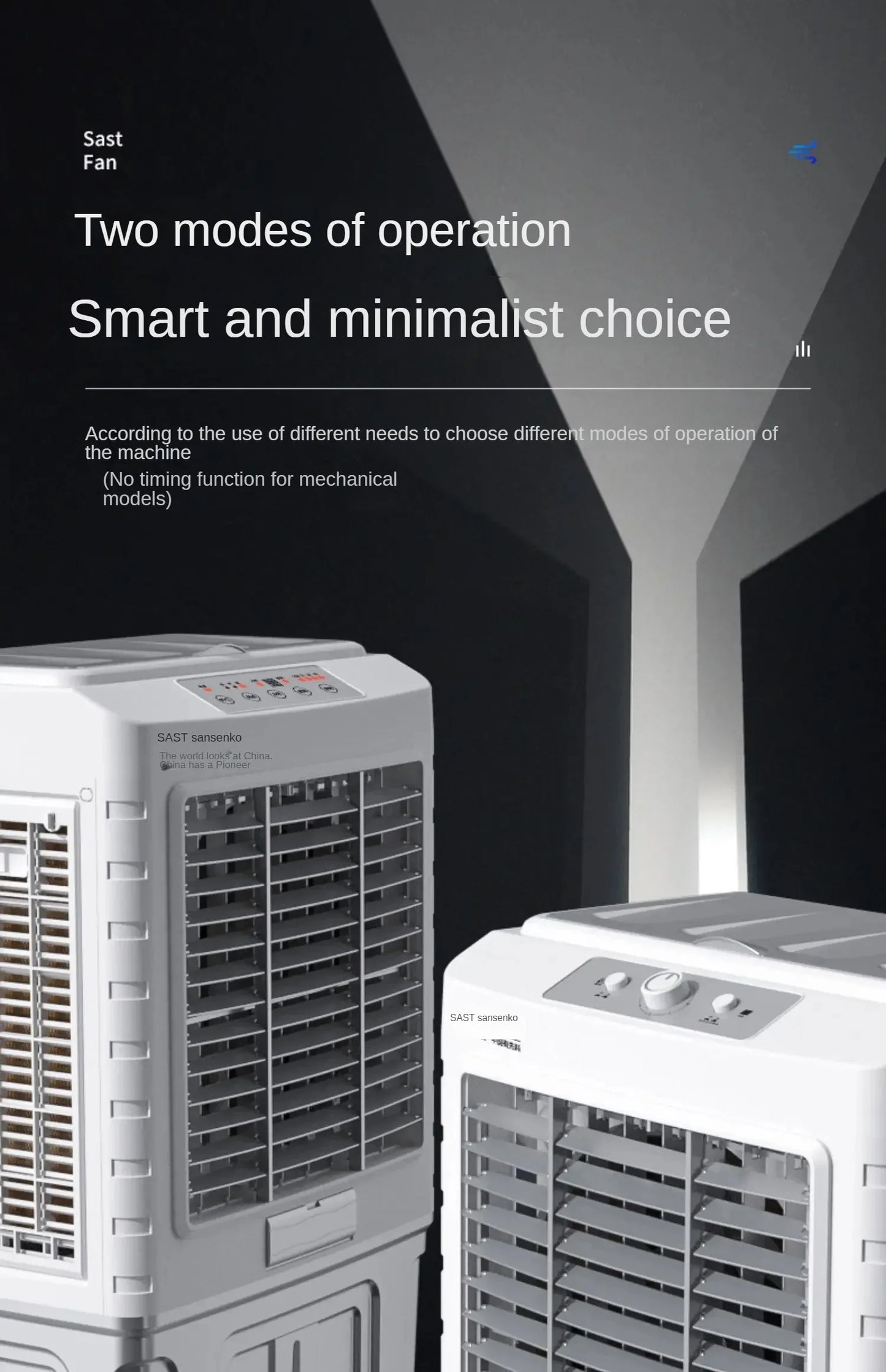 Air Cooler Large Industrial Water Cooler Evaporative Water Cooling Air Conditioner Fan Household Fan Mini Aire Acondicionado