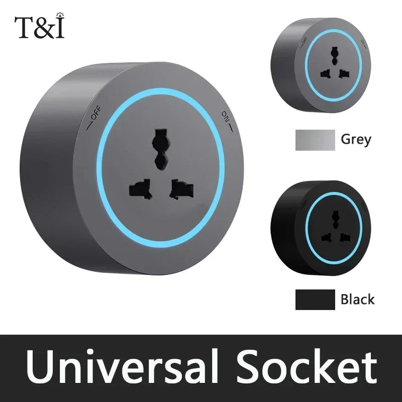 Movable Track Socket Smart Home Appliances Electronic Modular Mounted Rail