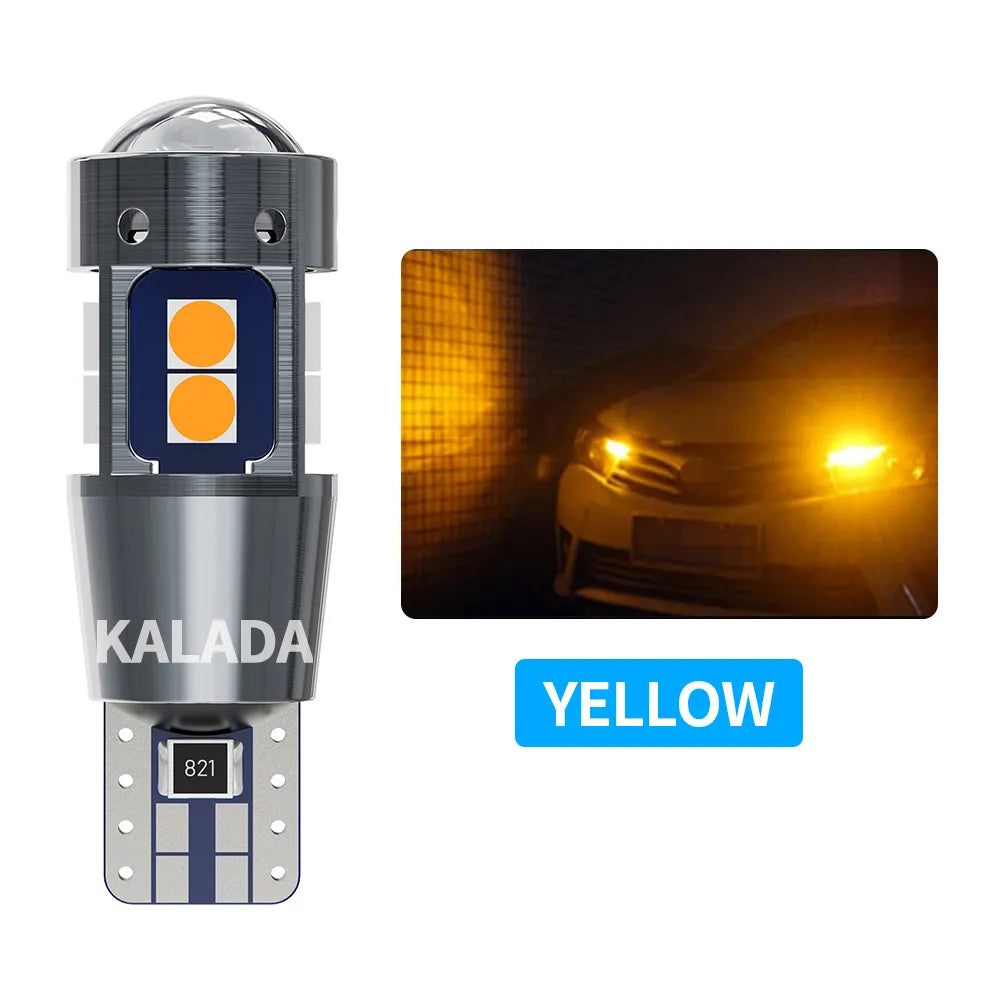 2x High Quality W5W T10 LED CANBUS
