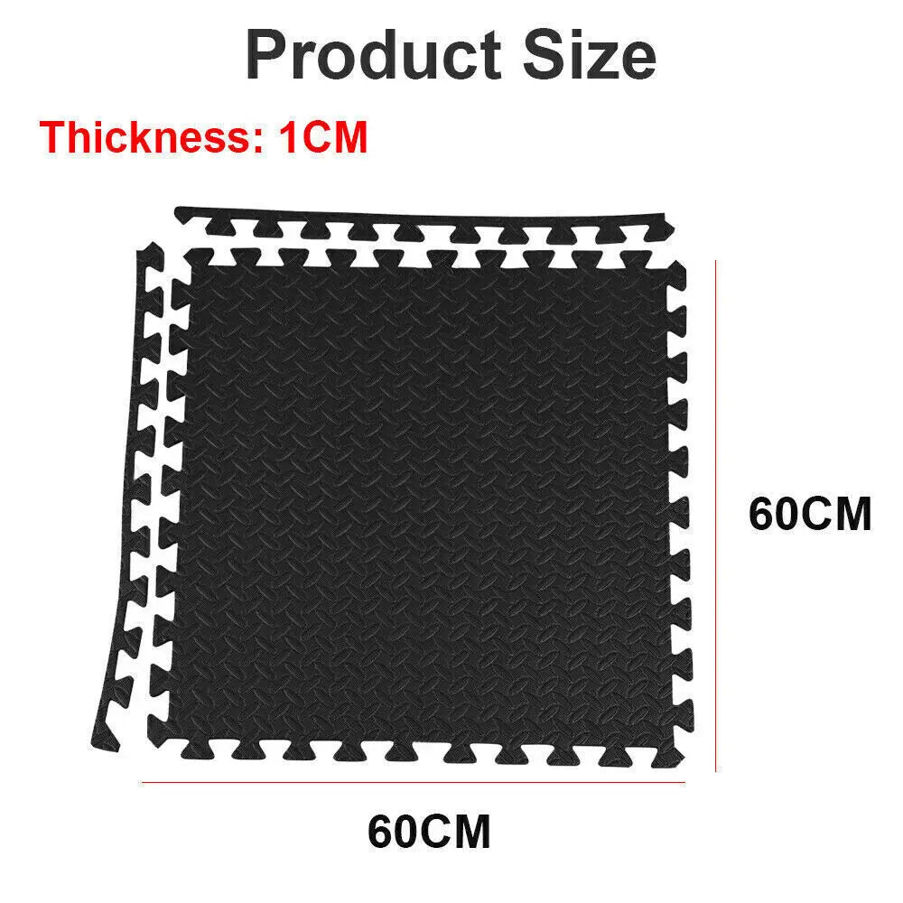 60X60cm EVA INTERLOCKING OR MATS SOFT FOAM GYM ORING MAT YOGA TILES UK