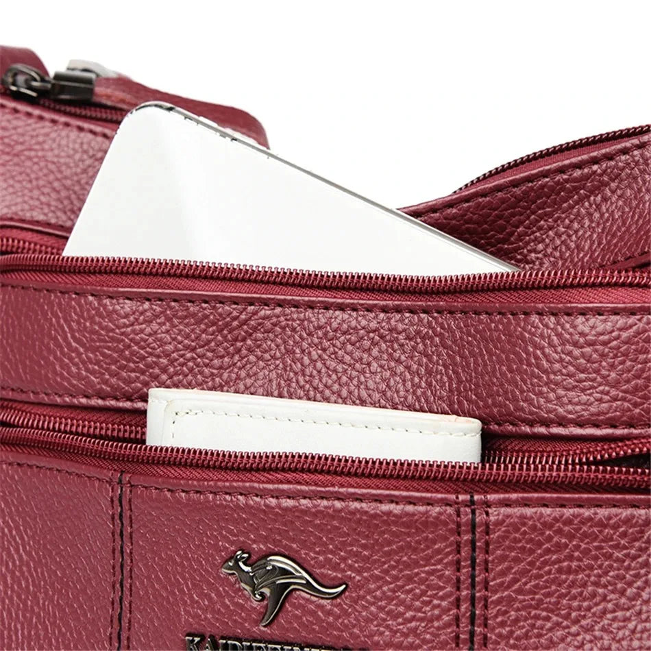 Genuine Brand PU Leather Sac Luxury Handbags Women Bags Designer Shoulder Crossbody Hand Bags for Women 2022 Purses and Handbags