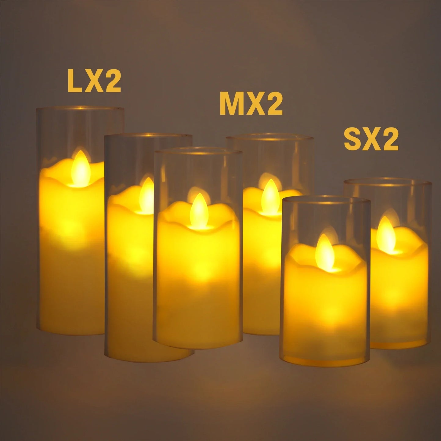 6Pcs Led Flameless candles