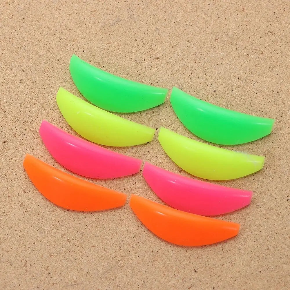 8Pcs 3D Eyelash Lifting Eyelash Curler Tool Eyelash Perm Pad Silicone Recycling Lashes Rods Shield Accessories Eyelash Extension