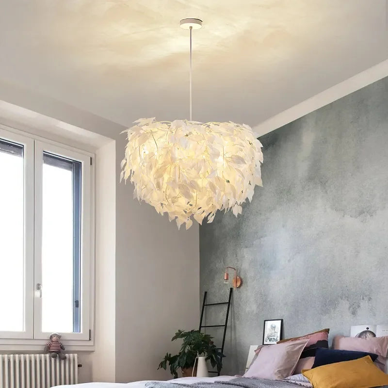 Feather Round Led Lamp