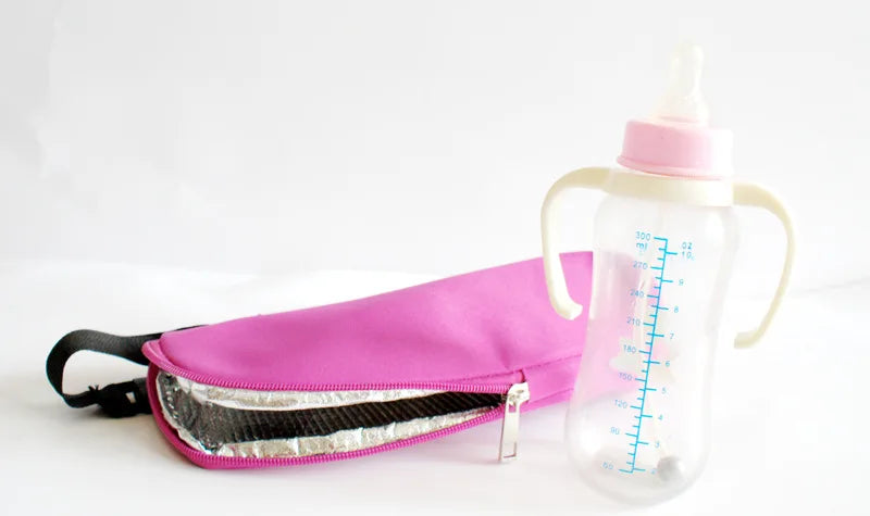 Youngister Baby Bottle Insulation Bag – Minimalist Solid Color Milk Warmer