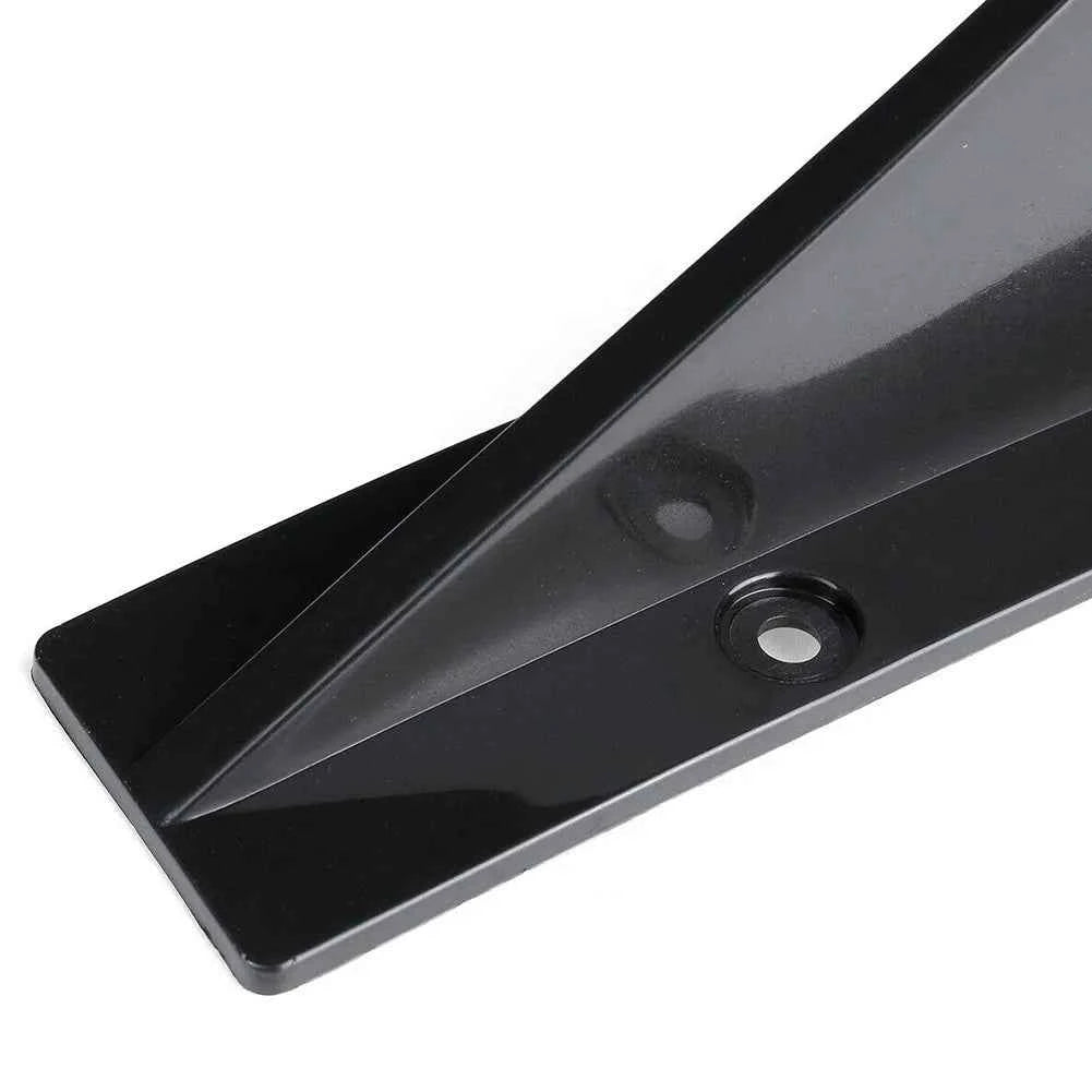 4pcs Car Rear Bumper Lip Diffuser Splitter Spoiler Scratch Protector Fin Trim Caps Universal Exterior Accessory For 300