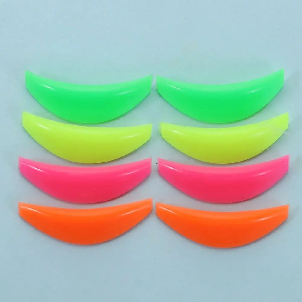 8Pcs 3D Eyelash Lifting Eyelash Curler Tool Eyelash Perm Pad Silicone Recycling Lashes Rods Shield Accessories Eyelash Extension