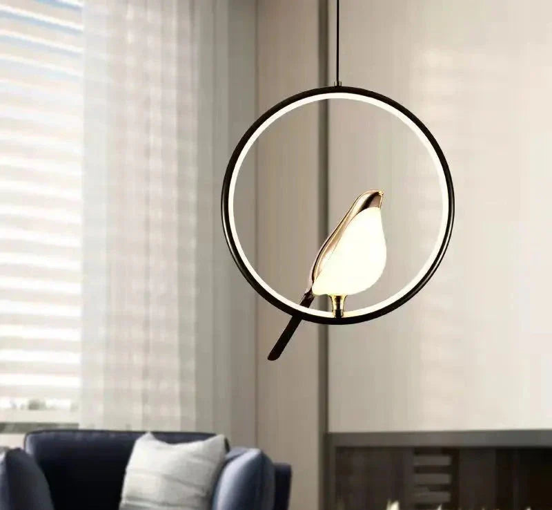 Bird LED Cord Pendant Lamps Indoors Hanging Light