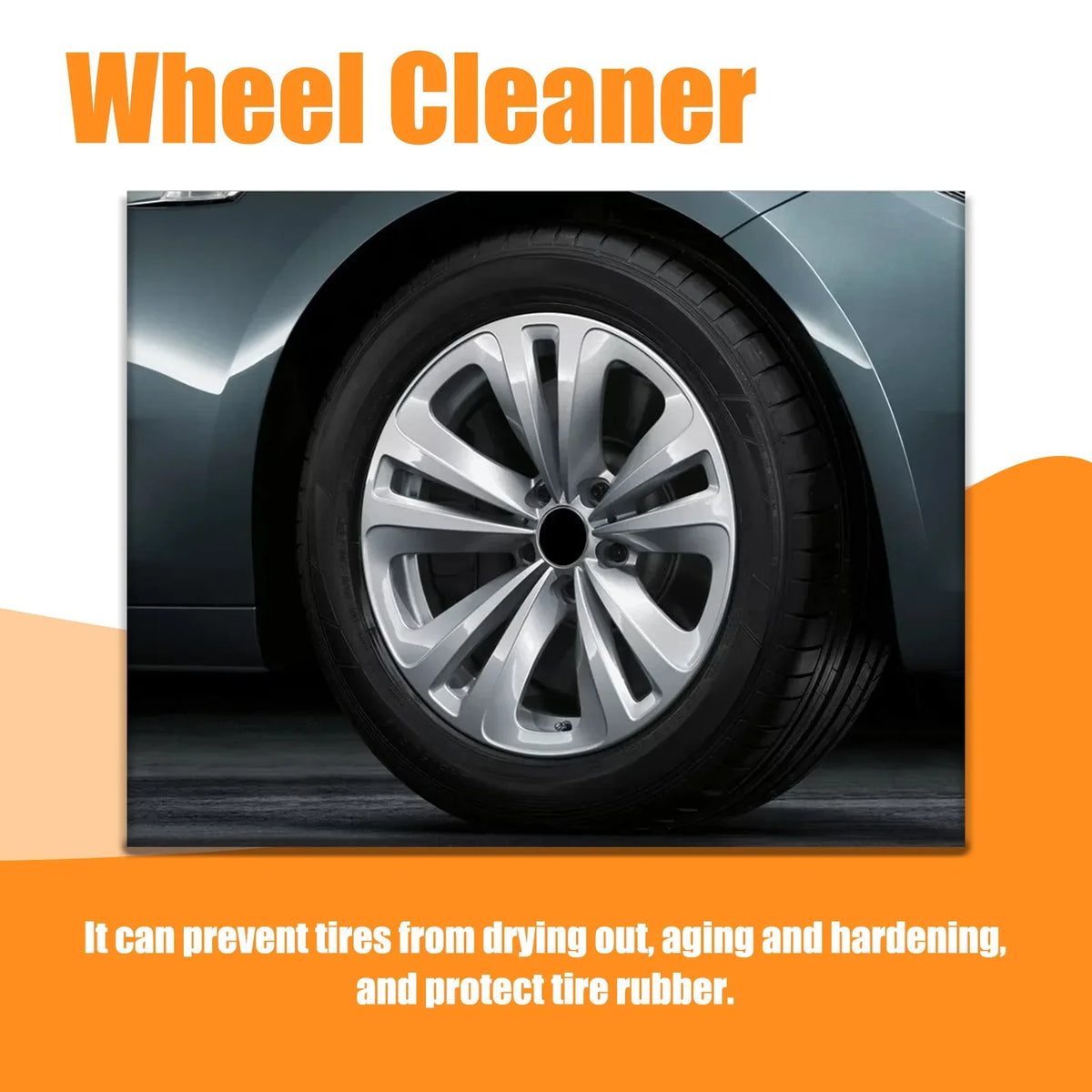 Rayhong Tire & Surface Cleaner 120ml Car Tire Restoration & Rust Removal Spray