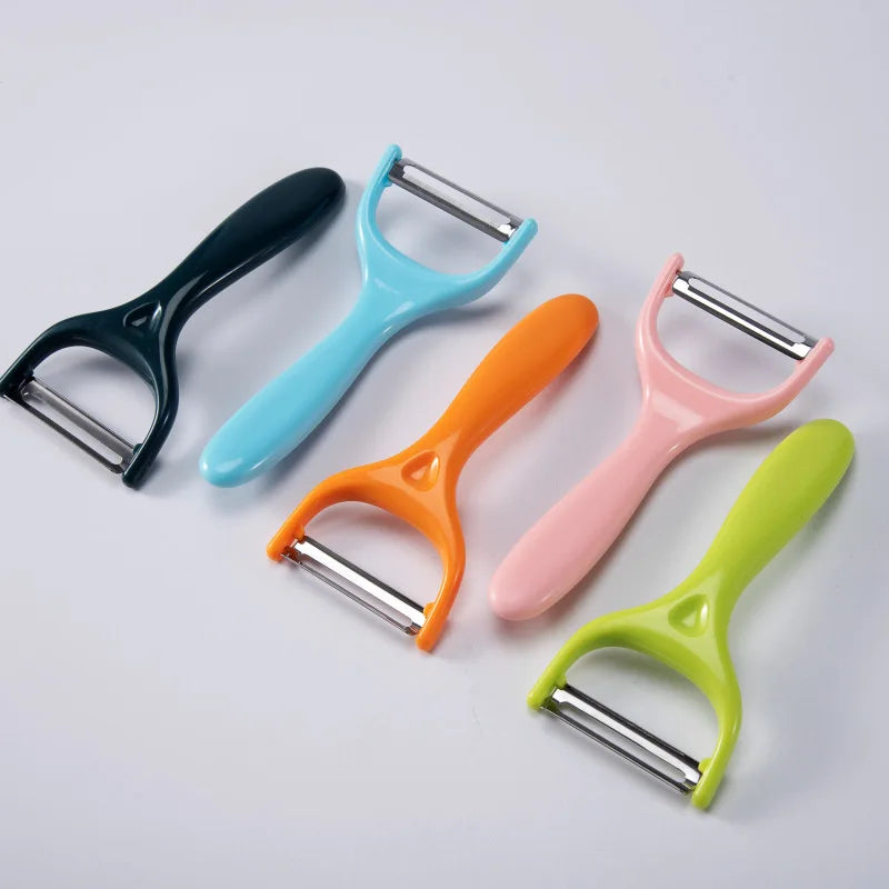 1PC Stainless Steel Ceramic Peeler 5 Color Vegetable Fruit Peeler Kitchen Potato Carrot Cucumber Peeler Peeling Kitchen Gadgets